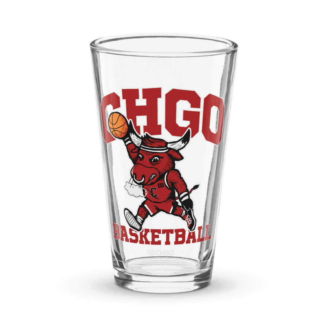CHGO Basketball Pint Glass