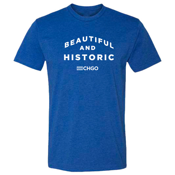 Beautiful and Historic Blue Tee